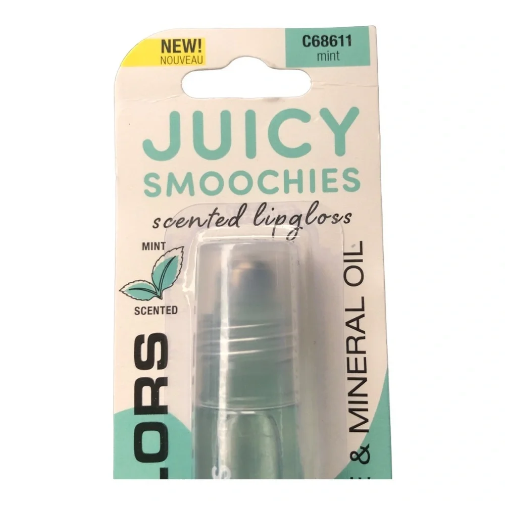 3pk flavored vitamin E lipgloss strawberry grape coconut orange watermelon‎ mint